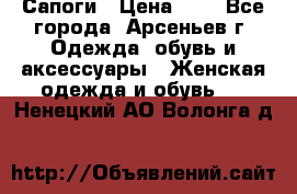 Сапоги › Цена ­ 4 - Все города, Арсеньев г. Одежда, обувь и аксессуары » Женская одежда и обувь   . Ненецкий АО,Волонга д.